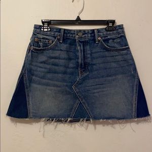 jean skirt